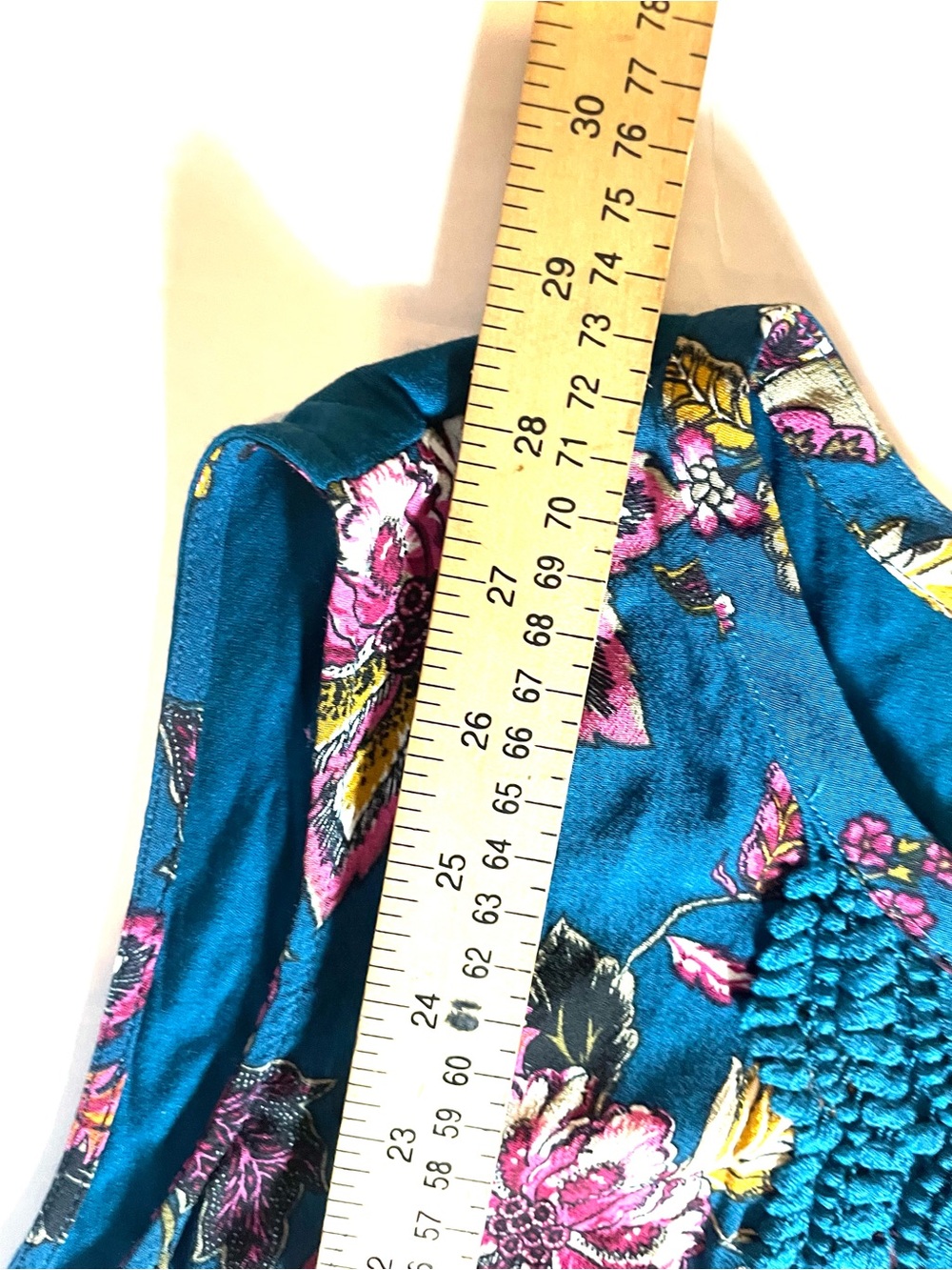 Daniel Rainn 2X Floral Sleeveless Crochet Trim Boho Blouse Top Blouse - Picture 15 of 15